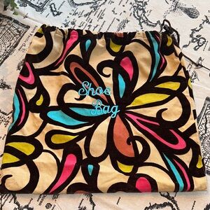 Colorful Travel Shoe Bag